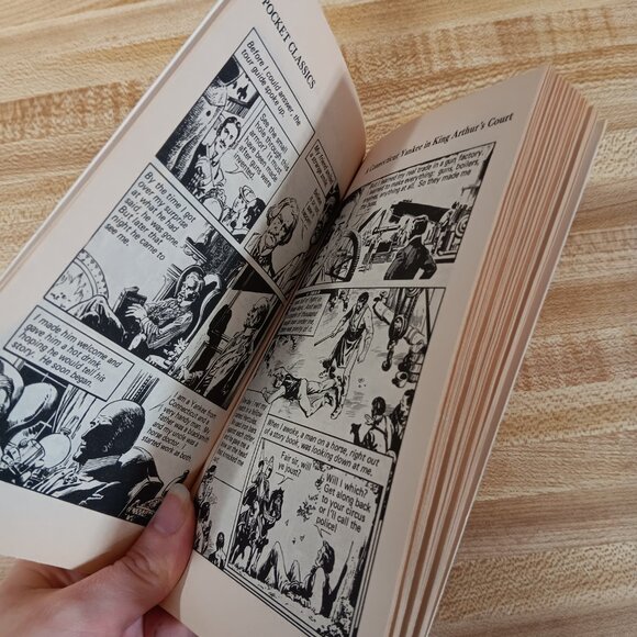 Connecticut Yankee in King Arthur's Court Twain Clemens 1984 B&W Pocket Classics - Picture 5 of 6